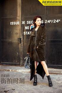 刘涛冬季街拍生活照,刘涛的街头魅力瞬间